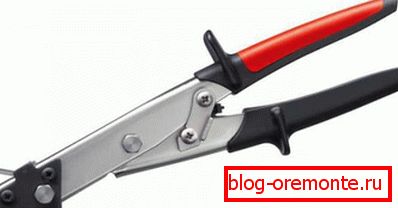 Kézi tetőfedő ollók fémhez