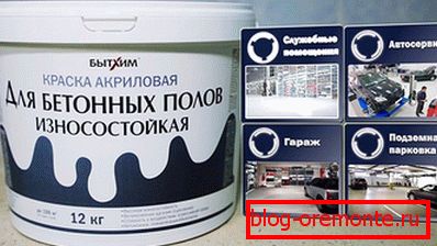 Akril festék betonpadlóhoz
