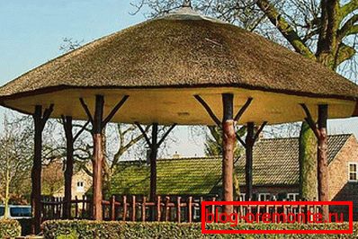 Természetes anyagokból készült arbor