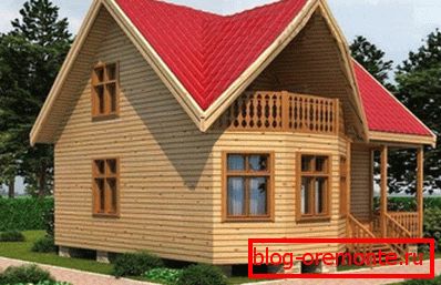 Bar alakú ház 7x7 méter - nincs szükség külső dekorációra Bar alakú ház 7x7 méter - nincs szükség külső dekorációra