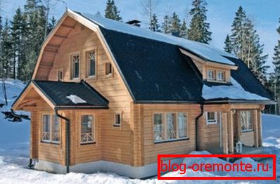 Ragasztott fa ház Ragasztott fa ház