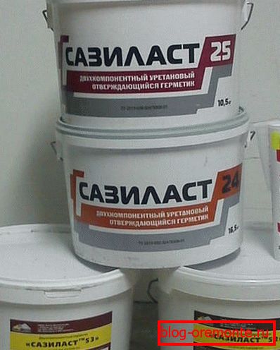 Kétkomponensű tömítőanyag для бетонных полов Сазиласт Kétkomponensű tömítőanyag для бетонных полов Сазиласт