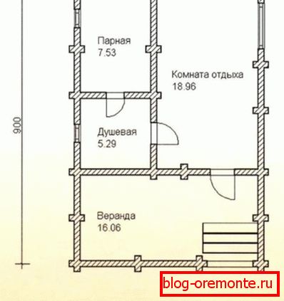 Экологически чистая баня из fűrészáru 6х9 м Экологически чистая баня из fűrészáru 6х9 м
