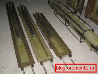 Betontermékek gyártási formái Betontermékek gyártási formái