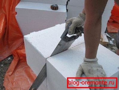Gázbetonные блоки легко обрабатываются Gázbetonные блоки легко обрабатываются