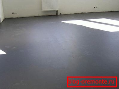 Használjon önterülő esztrichet