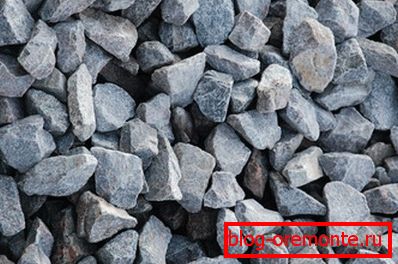 Granit zúzott kő a legmagasabb minőséget.