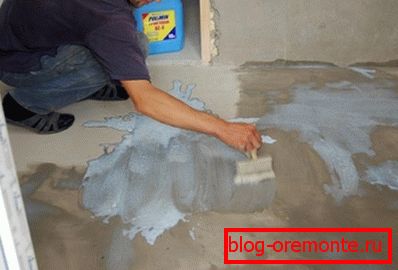 Cement bevonat előkészítése