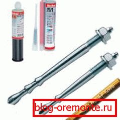 vegyi анкер с капсулой клея
