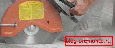 Hogyan gyémánt körökkel vágott vasbeton Hogyan gyémánt körökkel vágott vasbeton