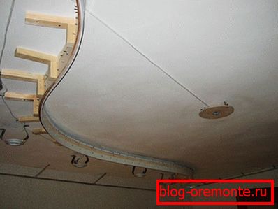 Többszintű mennyezeti világítás beszerelése Többszintű mennyezeti világítás beszerelése
