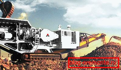 A fotó - egy mobil komplex építési hulladék-újrahasznosítás. A fotó - egy mobil komplex építési hulladék-újrahasznosítás.