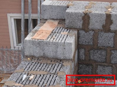 A fotó - a ház építése claydite-beton termékek A fotó - a ház építése claydite-beton termékek
