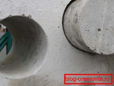 A fotó - gyémánt fúrási lyukak a beton, megszerezte a megfelelő erejét A fotó - gyémánt fúrási lyukak a beton, megszerezte a megfelelő erejét