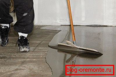 Példa az önszintező szilárd padlóra