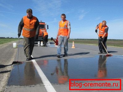 Feszesítő emulzió alkalmazása Feszesítő emulzió alkalmazása