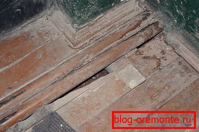 Szükséges a padló és a késés állapotának felmérése Szükséges a padló és a késés állapotának felmérése