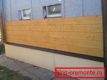 Облицване фальшбрусом Облицване фальшбрусом