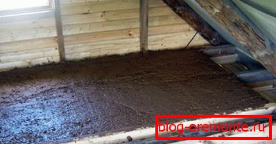 Fűrészpor cementtel Fűrészpor cementtel