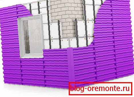 Decking a homlokzaton