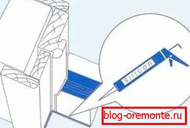 11. ábra. A tömítőanyagot fecskendővel alkalmazzuk. 11. ábra. A tömítőanyagot fecskendővel alkalmazzuk.