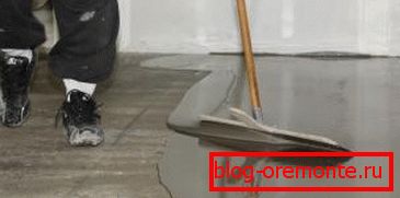 Az önterülő padló önálló gyártása Az önterülő padló önálló gyártása