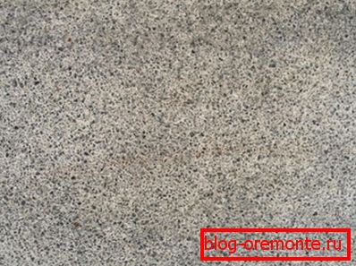 A beton M350 szerkezete A beton M350 szerkezete