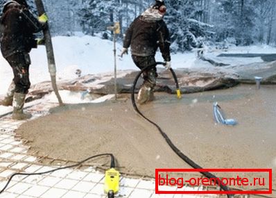 Beton öntési technológia Beton öntési technológia