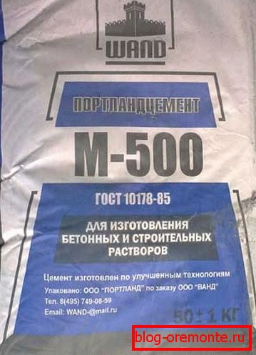Cement M500 Cement M500