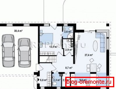 A projekt előcsarnokkal rendelkezik a lakóövezet előtt. A projekt előcsarnokkal rendelkezik a lakóövezet előtt.