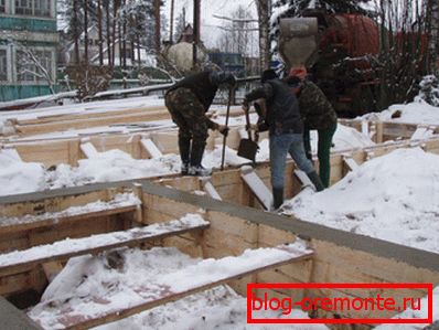 Téli betonozás Téli betonozás